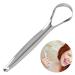 Creative fashion stainless steel tongue cleaner tongue freshener for mouth care & easy to clean tongue cleaner scrapers keep the mouth clean
