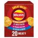 Walkers.Meaty Variety Multipack Crisps Box 20 x 25g | Assorted Flavors for Ultimate Snacking | Multipack | Savory and Crunchy Bacon 500 g (Pack of 1)