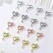 20pcs 3D Alloy Heart Nail Charms - Droplets Lava Heart Shape Art Charms for Nails - Punk Chrome Charms - Irregular Molten Love Metal Jewelry & Accessories - Buy Online on GoSupps.com