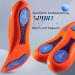 Norelie Orthopedic Insoles for Planar Fasciitis - Comfortable Support for Arched Feet (Blue & Yellow Size 39-40) | International Shipping Available - Buy Online on GoSupps.com