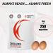Deluxe Nutrition Egg White Powder 1kg - Pure and Unflavoured - Buy Online on GoSupps.com