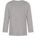 Men's Gray Round-Neck 3/4 Sleeve T-Shirts | Oversized Grandad & Leisure Tops | Shop Internationally - Buy Online on GoSupps.com