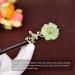 Lurrose Vintage Flowers Wooden Hairpin - Chinese Style Hair Accessories for Women - Elegant Hair Pins for International Shipping - Buy Online on GoSupps.com