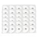 30 pieces of electrode paving EMS electrode pads self-adhesive tens unit replacement pads for physiotherapy (moon shape) reusable electrotherapy accessories