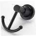 HOOTNEE Stainless Steel Coat Hook Hooks for Hanging Hook for Wall Coat Hooks Modern Wall Hooks Towel Hooks for Bathrooms Kitchen Hook Bathroom Hooks for Towels Robe Hooks Clothing Hooks 10X8.5CM Black - Buy Online on GoSupps.com