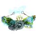 Buy Women s Floral Headband Wreath Crown - Fuchsia Ribbon for Festivals & Weddings | HH88-2 - 1 Count - Buy Online on GoSupps.com
