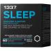 1337 SLEEP Gaming Food Supplement 2 Month Cure / 60 Capsules (1/d) Made in France - Buy Online on GoSupps.com
