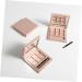 FOMIYES 2pcs Highlighters Empty Eyeshadow Palette Empty Eye Shadow Pallet Cosmetic Compact Travel Lip Balm 1 count (Pack of 1) Pink - Buy Online on GoSupps.com