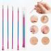 Blackhead Comedone Acne Pimple Blackhead Remover Tool Spoon for Face Skin Care Tool Needles Facial Pore Cleaner (B)