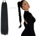 prinfantasy Human Hair Straight Wrap Around Ponytail Extensions Hairpiece Yaki Straight Hairpieces Magic Paste Long Ponytail for Women Girls Netural Black 24 In GBMW278 MW278 24 inch - Buy Online on GoSupps.com