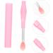 Baluue 18 Pcs Silicone Lip Brush Lip Mask Brush Tool Eyeshadow Makeup Tool Lip Applicator Abs 11.5X1X1CMx3pcs Assorted Colorx3pcs - Buy Online on GoSupps.com
