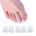 Dr.Pedi Toe Protectors Toe Sleeves Toe Tube Pads for Hammer Toe Relieving Toe Pain 5 Pairs