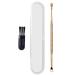 Ear Wax Removal Spiral Ear Cleaner 2023 New Ear Cleaner Spring Ear Wax Remover Ear Wax Cleaner Earwax Removal Kit Metal Ear Cleaner Double Ended Spring Scraper Ear Cleaning Set (Rose Gold)