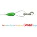 Petest Reflective Tie-Out Cable for Dogs | 35/60/90/125/250 lbs | 15ft/25ft/30ft Length | Green & Silver - Buy Online on GoSupps.com