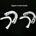 2 Pairs Adjustable Temporary Teeth | Comfortable Fake Teeth for Men & Women | Regain Your Confident Smile - Buy Online on GoSupps.com