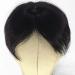 Anemone Real Human Hair Topper Bangs for Mild Hair Loss (1B) - 6 Clip-in Hairpiece for Women and Men - Buy Online on GoSupps.com