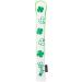BIG TEETH Golf Alignment Stick Cover Holds at Least 2 Sticks Golf Stick Cover Leather Cover for Alignment Sticks Lucky Clover Alignment Case Holder Golf Club Protector White