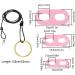 Adjustable Bearded Dragon Lizard Leash Harness for Outdoor Safety Walking - Pink - Buy Online on GoSupps.com