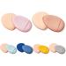 dijiusidy Mini Portable Facial Powder Foundation Puff Washable Makeup Concealer Sponge Cosmetics Supply Professional Salon Light Brown - Buy Online on GoSupps.com