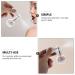 DOITOOL 6 Pcs Spray Glitter Glass Spray Bottle for Hair Girl Makeup Sprayer Gloss Powder Sprayer Pearlescent As Shown 2x3pcs 7.5x6cmx3pcs - Buy Online on GoSupps.com