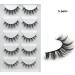 New 5 Pair 3D Imitate Mink False Eyelashe Wispy Natural Long Thick Fake Eyelashe - Buy Online on GoSupps.com
