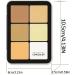 12/16 Colors Concealer Palette Makeup Blush Palette Waterproof Long-Wearing Full Coverage Makeup for Flawless Skin anti-dark spots natural look Cream Blush Palette for All Skin (5#) - Buy Online on GoSupps.com