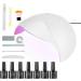 UV LED Gel Nail Set Dekaim UV LED Gel Nail Art Set 36W UV Gel Dryer Light Top&Base Manicure Set(4#) - Buy Online on GoSupps.com