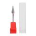 Tungsten Steel Manicure Drill Bits Perfect Grinding Effect for Processing Nails Glass Plastic Metal and More (red mark)