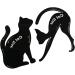 KALLORY Stencils 2pcs Eyeshadow Stencil Eye Stencil Eyeliner Stencil Mold The Cat Eye Makeup Set - Buy Online on GoSupps.com