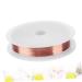 Ipetboom Copper Beading Wire Diy Jewelry Bead Stringing Wire Accessories Metal Bracelet Wire Nail Tips Decal Jewelry Wire Beading Wire for Jewelry Acrylic Nail Metal Beading Wire Manual - Buy Online on GoSupps.com