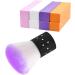 Housoutil 1 Set Nail Art Brush Manicure Kit Mushroom Cleaning Brush Headbands for Lash Extensions Nail Dust Collector Buffing Block Sanding Nail Gel Nails Gel Sponge Purple High Elasticity 6.3x2.7cm Purple - Buy Online on GoSupps.com