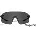 Tifosi Vogel SL Sport Sunglasses - Ideal for Baseball, Cycling, Golf - Crystal Smoke/Smoke Bright Blue - Men & Women - Buy Online on GoSupps.com