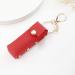 Portable Lipstick Organizer Keychain - Travel Lip Gloss Bag & Chapstick Pendant for Women - Red - Buy Online on GoSupps.com