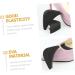 12 Pairs Toe Plug Adjustment Pads - Shoe Head Cushion Inserts for High Heels & Oversized Shoes - Buy Online on GoSupps.com