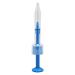 Ear Impression Syringe Earmold Syringe PP Refillable for Sampling(Blue)