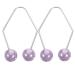 minkissy Dimple Makers 1 Pair Dimple Trainer for Face Natural Dimples Devices Face Care Lift Exerciser for Women Girls Easy to Wear and Develop Purple