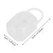 Transparent PP Pacifier Case - Soother Nipple Storage Container for Baby - International Shipping Available - Buy Online on GoSupps.com