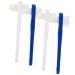 Gatuida 4 pieces double -headed toothbrush cleaning brush for false teeth double -sided toothbrush prosthesis brush denture brushes household braces