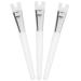 Beatifufu Nose Brush 3pcs Nose Shadow Highlighter Brush Nose Shadow Brush Nose Contour Eye Shadow Brush Makeup 14.00X1.70X1.10CM As Shown