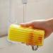 Durable Scrub Brushes Non-Scratch Sponge Sponges & Duty Steel Wool Balls for Tough Stains in Kitchen(Yellow 1PC) 1PC Yellow - Buy Online on GoSupps.com
