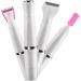 Solustre Women's Electric Hair Razor - 2 Pcs Hair Removal Set | Private Shaving Tool | White Cosmetics - Buy Online on GoSupps.com