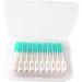 CUTICATE Lot 160 Silicone Dental Floss Interdental Brush Toothpick Cleaner - Green 8.5 cm | Essential Oral Care Tool for Effective Gum Health - Buy Online on GoSupps.com