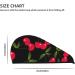 Cherry Microfiber Hair Towel - Soft Super Absorbent Quick Dry Hair Wrap for Women | Coral Velvet Cap for Long Curly & Thick Hair - Buy Online on GoSupps.com