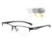 Photochrome progressive multifocus reading glasses self-tinting UV400 reading glasses photochrome men women semi-burning glasses rectangular UV protection sunglasses for reading outdoors (3.0 x)