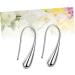 PACKOVE Wedding Teardrop Earrings Ladies Earrings Silver Ear Needle Womens Earrings Teardrop Earrings Women Minimalist Earrings Ear Hook Wedding Gift Women Earrings Drop Earhook - Buy Online on GoSupps.com