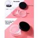 AKOAK 50ml Empty Reusable Loose Powder Compact Container with Sifter and Screw Lid - Pack of 1 - Buy Online on GoSupps.com