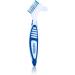 Denclov Denture Brush with Soft Bristles Easy Grip Handle & Dual Angled Brush Heads for Cleaning Dentures | Retainer Brush for Cleaning Retainers - Buy Online on GoSupps.com