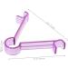 Gogogmee Lip Muscle Trainer Mouth Mouth Trainer Lip Exerciser Lip Trainer Face Exerciser Lift Mouth Tightener Slimming Exerciser Muscle Tightening Face Exerciser 9.30X7.70X1.50CM Purple - Buy Online on GoSupps.com