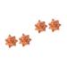 Healeved roll 4 pieces massage pearls fitness ball muscle massage device for body tissue triggered hand roller bal deep massage Hand physical massage balls for hand acupuncture points pill pointed pvc 5x5cmx2pcs such as shown