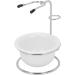 2-in-1 Razor Brush Bowl Set & Shaving Stand - Premium Foam Shell Holder for Men | International Shipping - Buy Online on GoSupps.com